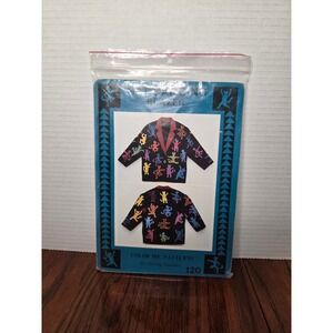 Color Me Patterns Shirley Fowlkes Cat Dancing Blazer Sewing Pattern 120 Vintage